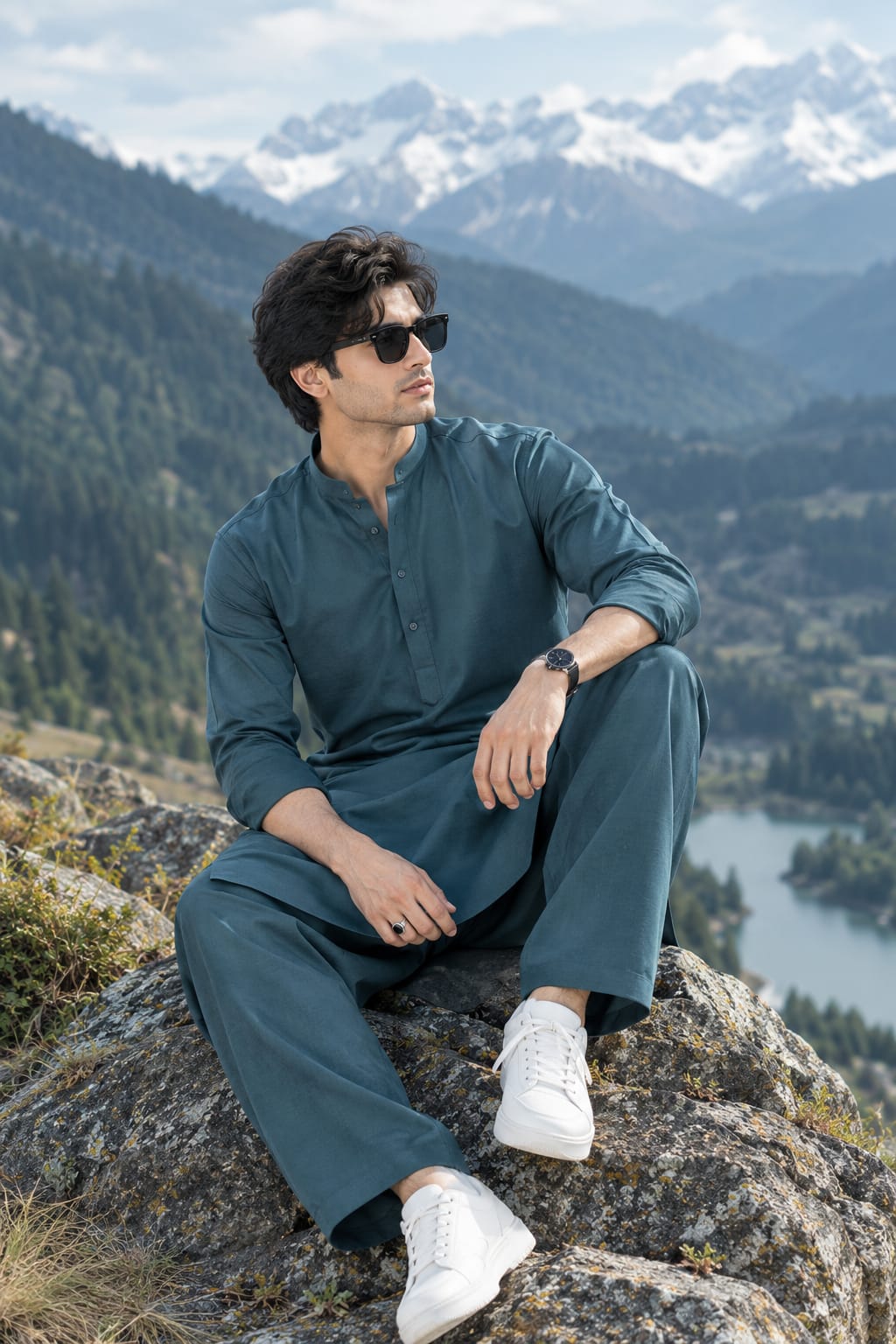 GUL AHMED COTTON DARK COLOUR